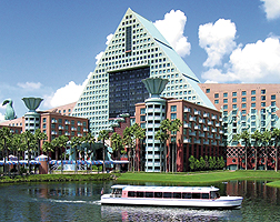 Disney Swan and Dolphin 06 Canal View